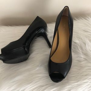 Nine West peep-toe heels